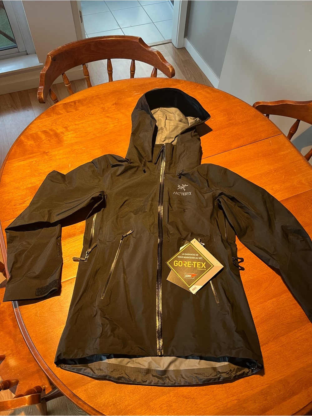 Arc'teryx Black Waterproof GORE-TEX Pro Jacket